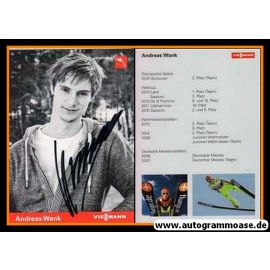 Autogramm Skispringen | Andreas WANK | 2013 (Viessmann)