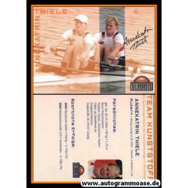 Autogramm Rudern | Annekatrin THIELE | 2008 (Team Kunststoff)