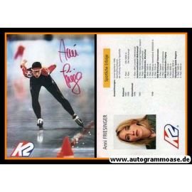 Autogramm Eisschnelllauf | Anni FRIESINGER | 1998 (K2)