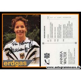 Autogramm Wasserspringen | Annika WALTER | 1996 (Portrait Color Erdgas) OS-Silber