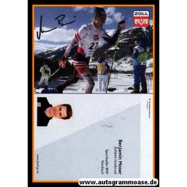 Autogramm Langlauf | Benjamin MOSER | 2010er (Zoll BMF)