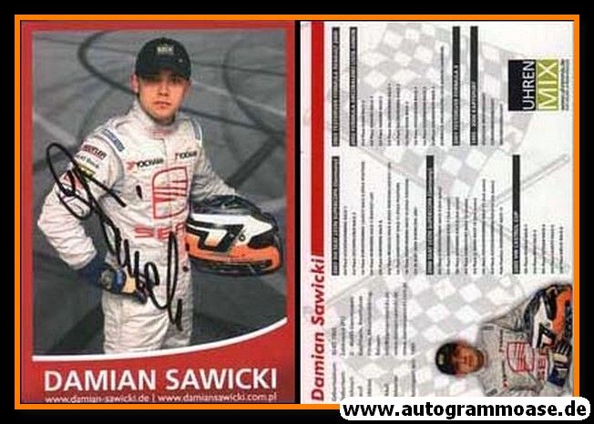 Autogramm Tourenwagen | Damian SAWICKI | 2007 (Portrait Color)