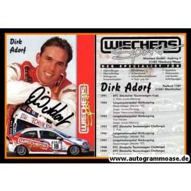 Autogramm Tourenwagen | Dirk ADORF | 1999 (Wiechers)