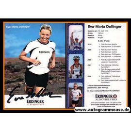 Autogramm Triathlon | Eva-Maria DOLLINGER | 2010 (Erdinger)