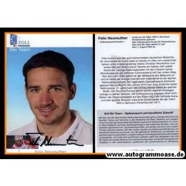Autogramm Ski Alpin | Felix NEUREUTHER | 2010 (Portrait Color) Zoll