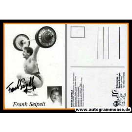Autogramm Gewichtheben | Frank SEIPELT | 1980er (Portrait SW)