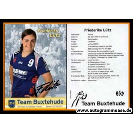 Autogramm Handball (D) | BSV Buxtehude | 2010 | Friederike LUTZ