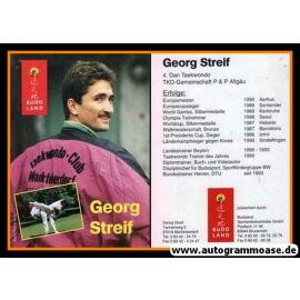 Autogramm Taekwondo | Georg STREIF | 1990er (Budoland)