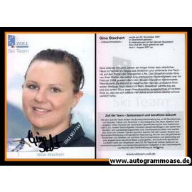 Autogramm Ski Alpin | Gina STECHERT | 2010 (Zoll)