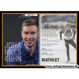 Autogramm Biathlon | Johannes KÜHN | 2017 (Demmelhuber)