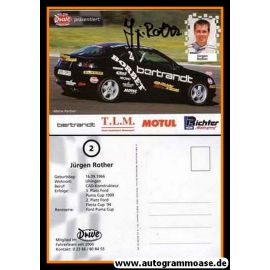 Autogramm Tourenwagen | Jürgen ROTHER | 2000er (Drive)