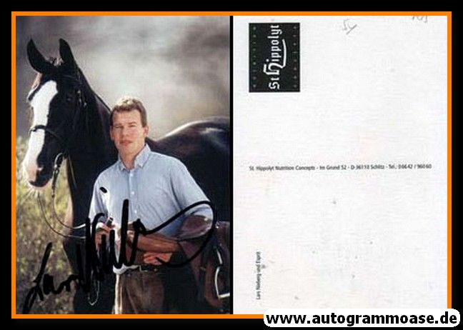 Autogramm Reiten | Lars NIEBERG | 1990er (Portrait Color Esprit)