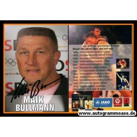 Autogramm Ringen | Maik BULLMANN | 2000er (Portrait Color) OS-Gold