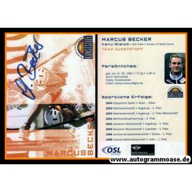 Autogramm Kanu | Marcus BECKER | 2004 (Team Kunststoff)