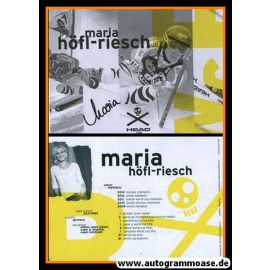 Autogramm Ski Alpin | Maria RIESCH | 2014 (Collage Head) OS-Gold