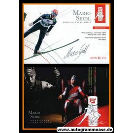 Autogramm Nordische Kombination | Mario SEIDL | 2013 (Stiegl)