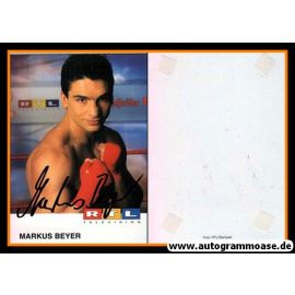 Autogramm Boxen | Markus BEYER | 1990er (Portrait Color) RTL