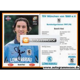 Autogramm Fussball | TSV 1860 München | 1997 | Besnik HASI