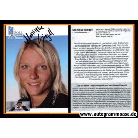 Autogramm Ski Alpin | Monique SIEGEL | 2010 (Zoll)