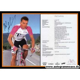 Autogramm Radsport | Olaf LUDWIG | 1994 (Rennszene Color Telekom) OS-Gold