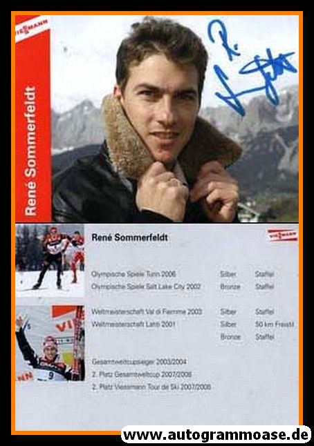 Autogramm Langlauf | Rene SOMMERFELDT | 2007 (Viessmann)