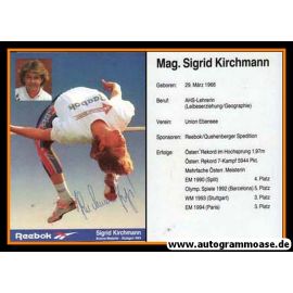 Autogramm Hochsprung | Sigrid KIRCHMANN | 1994 (Reebok)