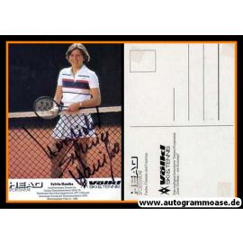 Autogramm Tennis | Sylvia HANIKA | 1980er (Portrait Color) Head Völkl