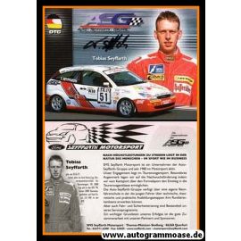 Autogramm Tourenwagen | Tobias SEYFFARTH | 2000er (Collage ASG)