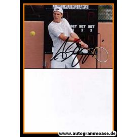 Autogramm Tennis | Andreas SEPPI | 2000er Foto (Spielszene Color)
