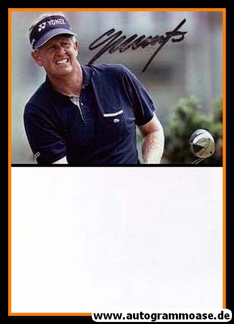 Autogramm Golf | Colin MONTGOMERIE | 2000er Foto (Spielszene Color)