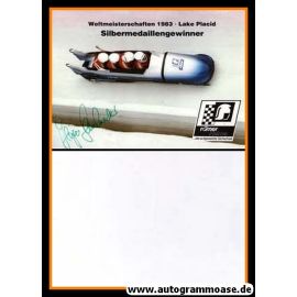 Autogramm Bob | Hans-Joachim SCHUHMACHER | 1983 (WM Silber)