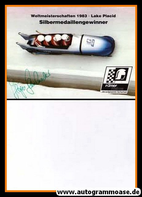 Autogramm Bob | Hans-Joachim SCHUHMACHER | 1983 (WM Silber)