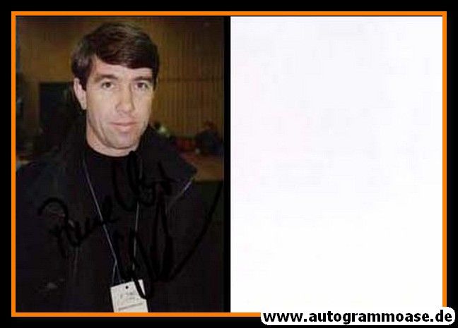 Autogramm Mittelstrecke | Paul-Heinz WELLMANN | 1990er Foto (Portrait Color)