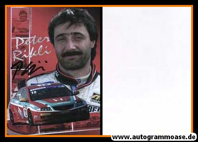 Autogramm Tourenwagen | Peter RIKLI | 2000er (Portrait Color)