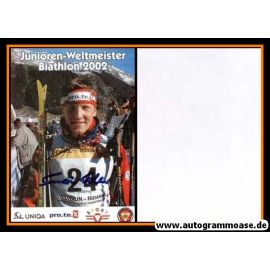 Autogramm Biathlon | Simon EDER | 2002 (WM Junioren)