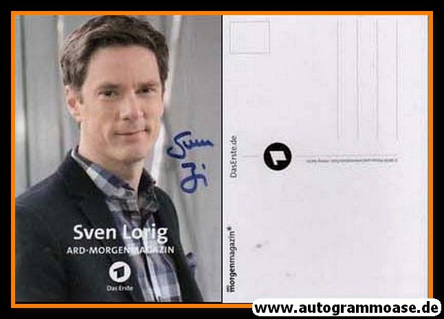 Autogramm TV | ARD | Sven LORIG | 2010er "Morgenmagazin"
