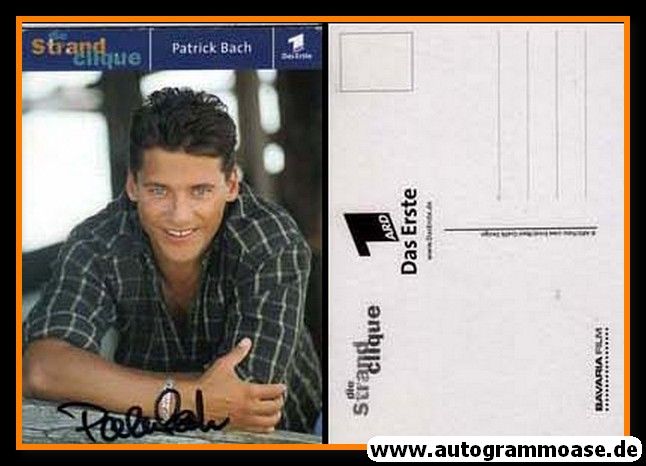 Autogramm TV | ARD | Patrick BACH | 2000er "Die Strandclique"