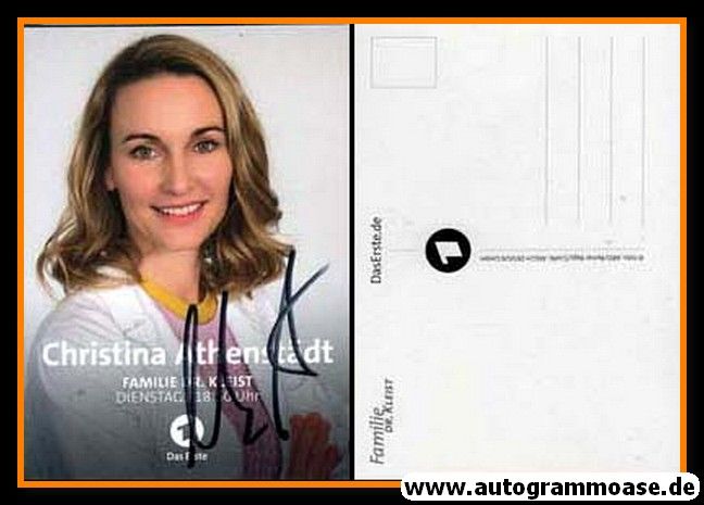 Autogramm TV | ARD | Christina ATHENSTÄDT | 2010er "Familie Dr. Kleist"