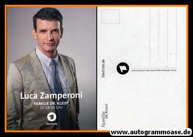 Autogramm TV | ARD | Luca ZAMPERONI | 2010er "Familie Dr. Kleist"
