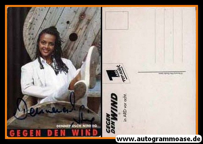 Autogramm TV | ARD | Dennenesch ZOUDE | 1990er "Gegen Den Wind"