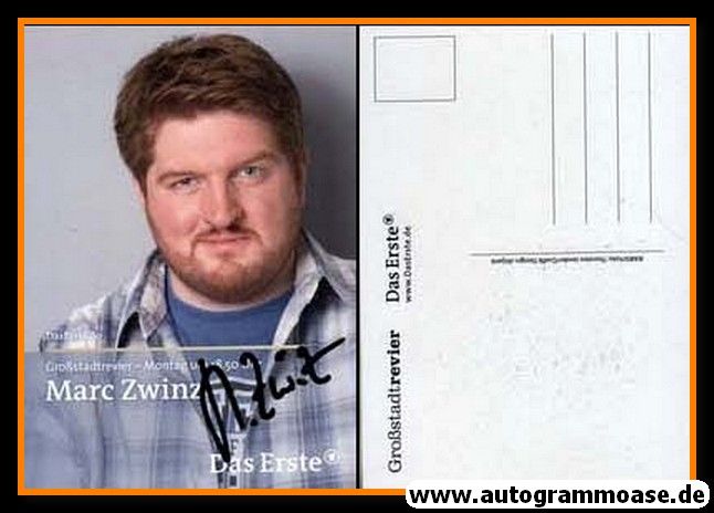 Autogramm TV | ARD | Marc ZWINZ | 2010er "Grossstadtrevier"