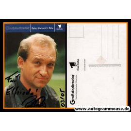 Autogramm TV | ARD | Peter Heinrich BRIX | 2000er "Grossstadtrevier" (Jander)