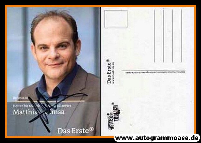Autogramm TV | ARD | Matthias KLIMSA | 2010er "Heiter Bis Tödlich" (Eichhorst)