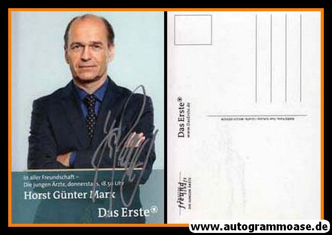 Autogramm TV | ARD | Horst Günter MARX | 2010er "IAF - Die Jungen Ärzte"