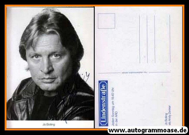 Autogramm TV | ARD | Jo BOLLING | 1990er "Lindenstrasse" 3