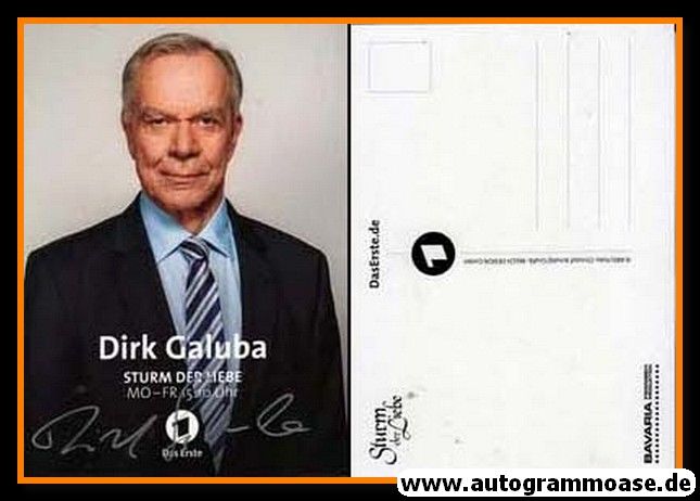 Autogramm TV | ARD | Dirk GALUBA | 2010er "Sturm Der Liebe" (Arnold)