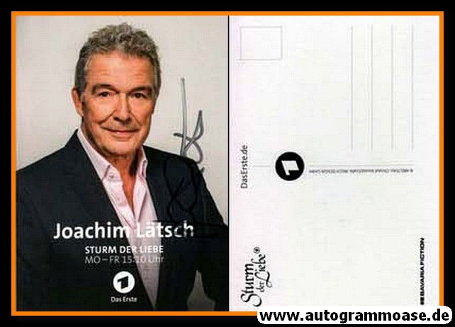 Autogramm TV | ARD | Joachim LÄTSCH | 2010er "Sturm Der Liebe"
