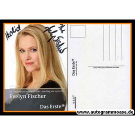 Autogramm TV | ARD | Evelyn FISCHER | 2000er "Titel Thesen Temperamente"