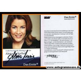 Autogramm TV | ARD | Alexa Maria SURHOLT | 2010er "In Aller Freundschaft"