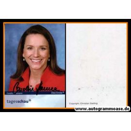 Autogramm TV | ARD | Caroline HAMANN | 2000er "Tagesschau" (Stelling)